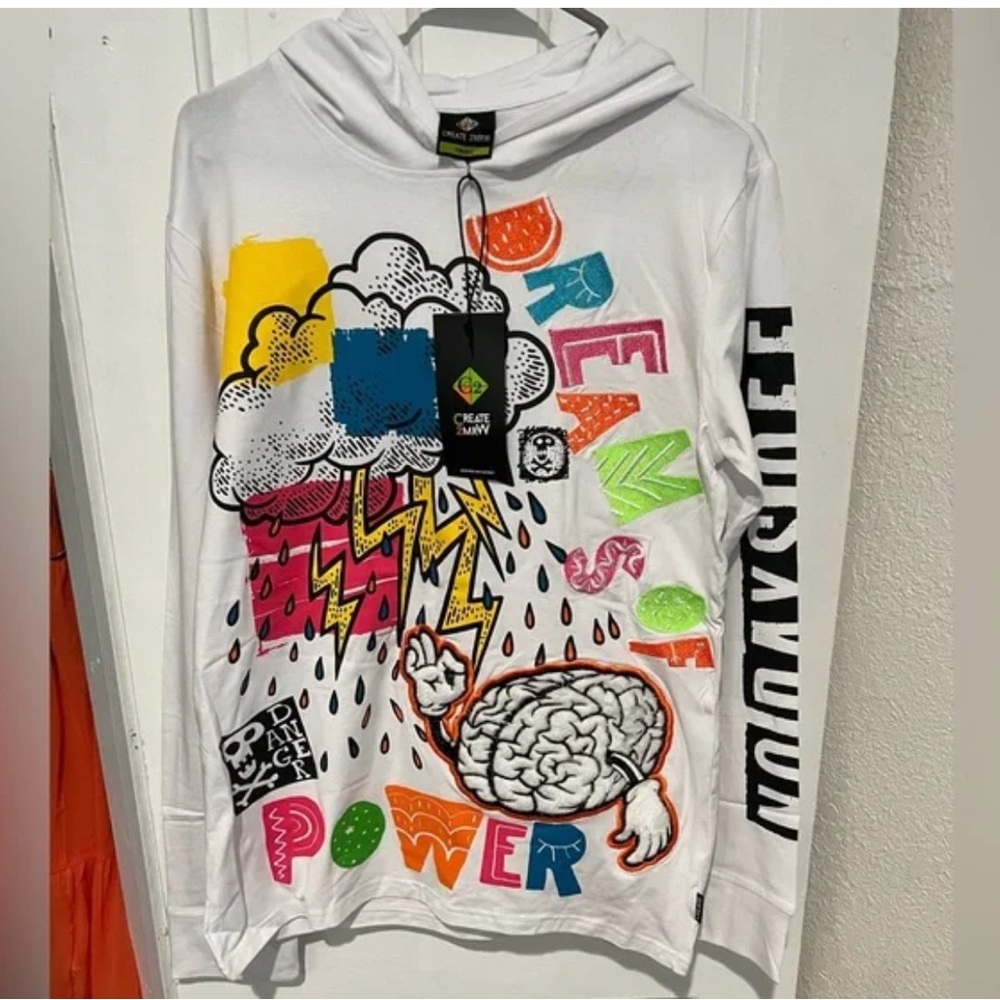 Colorful Long Sleeve Shirt! So Cute!!